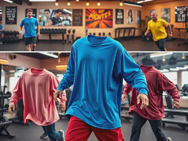 Top Exercises to Show Off Your Physique in Oversized Gym Shirts